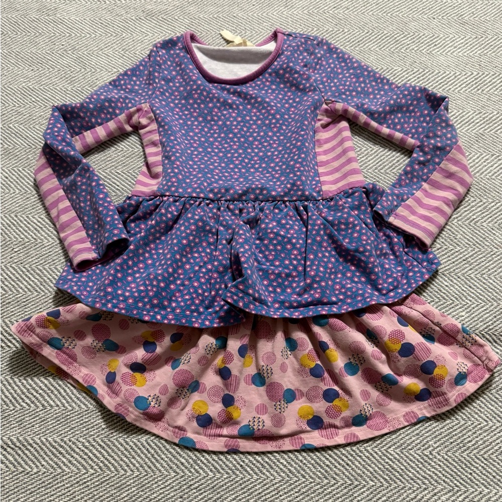 Matilda Jane Purple and Blue Floral Dress Girl’s size 8